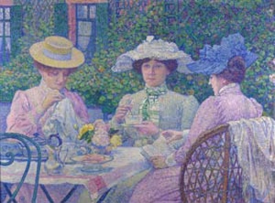 Tho van Rysselberghe T in giardino