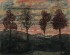 Schiele Egon Quatre Arbres