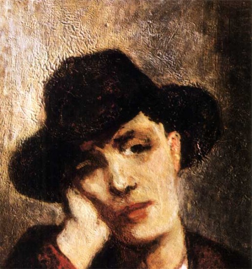 Hebuterne Jeanne  ritratto di Modigliani