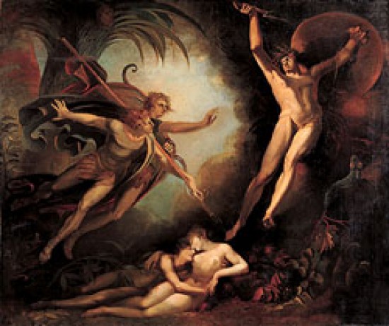  Fuseli Henry Satan Starting from the Touch of Ithuriel's Spear