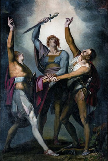 Fuseli Henry The Oath on the Rtli 