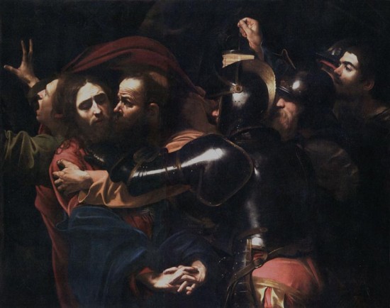 Caravaggio Cattura di Cristo