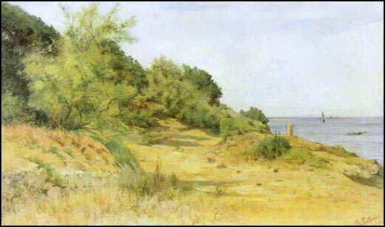 Giovanni Fattori Lungomare di Antignano 1894