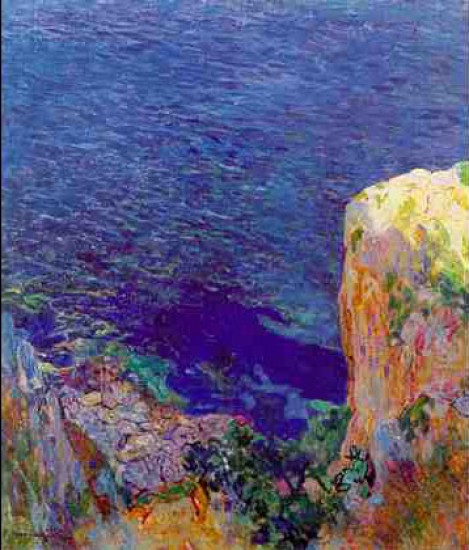 Plinio Nomellini - Azzurro