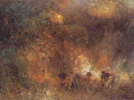 Plinio Nomellini - Il ratto delle sabine