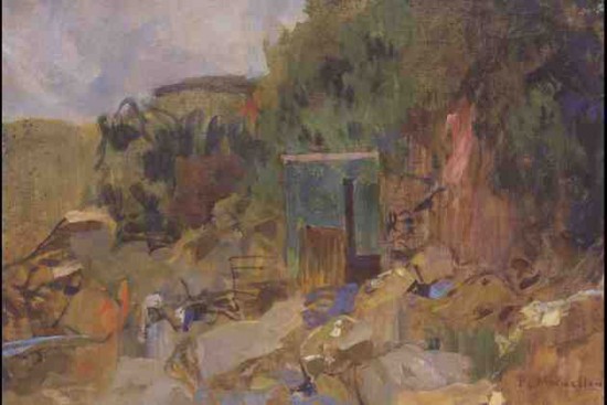 Plinio Nomellini - I bagni Paolieri di Quecianella, Livorno