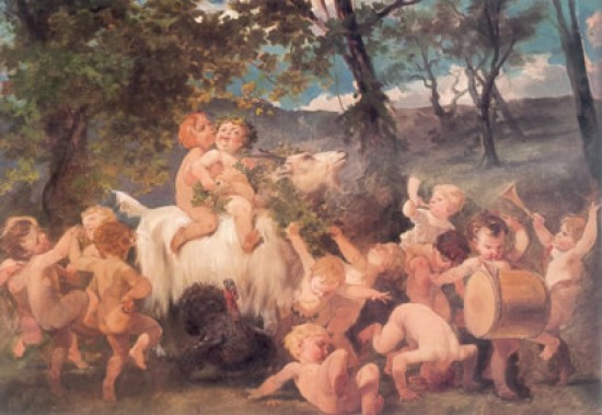 pollastrini trionfo di putti