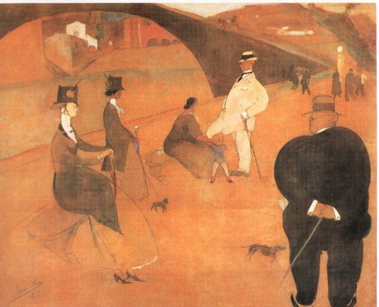 Lorenzo Viani - Gli inglesi a Bagni di Lucca