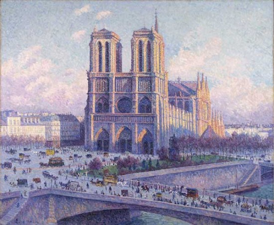 Maximilien Luce Notre-Dame, vista dal Quai Saint-Michel