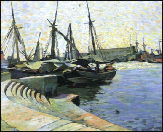 Mario Puccini - Porto mediceo di Livorno