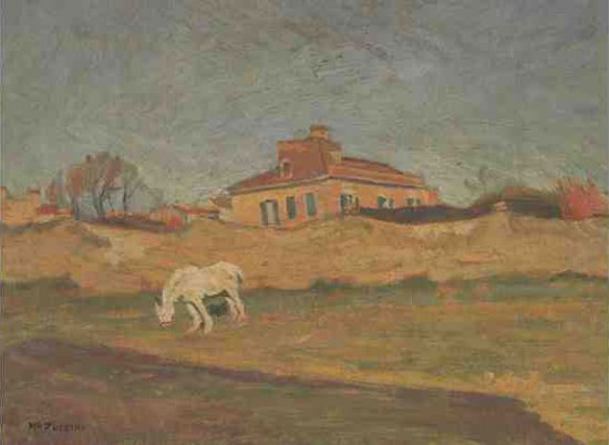 Puccini Mario - Villa di Diego Martelli a Castiglioncello