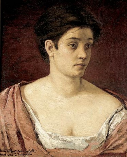 Mary Cassatt PORTRAIT OF A WOMAN, 