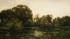 Charles-François Daubigny (A River Landscape with Storks,