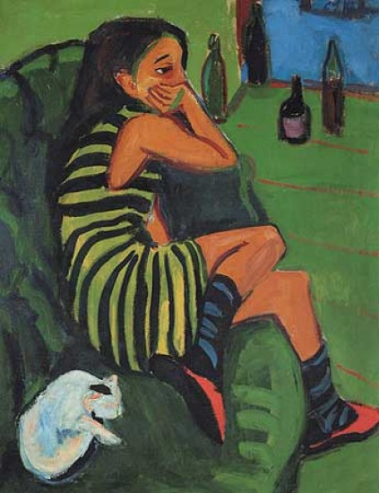 Ernst Ludwig Kirchner, Marcella, 1910