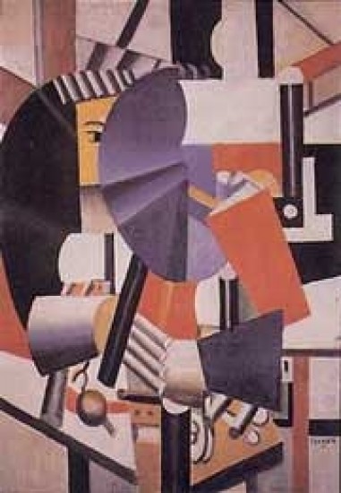 Fernand Leger - La femme au miroir