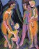 Kirchner E.L. Tre donne nude con bambini,