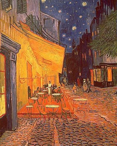 Van Gogh Terrazza del Caffè sulla piazza del Forum