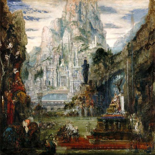 Moreau gustav Il trionfo d'Alessandro