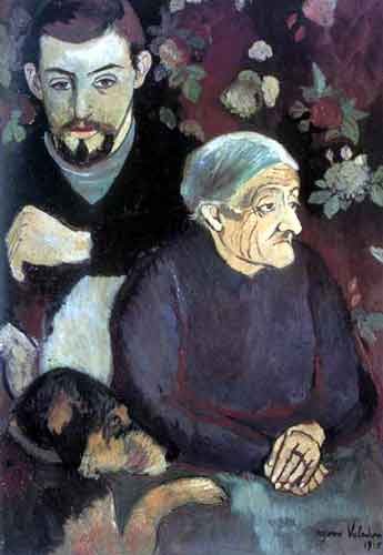 Suzanne Valadon maurice cane e nonna