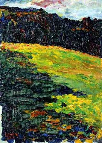 Kandinsky,   Kochel -Alpeggio ai margini del bosco,1902