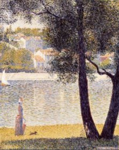 Seurat La Seine  Courbevoie