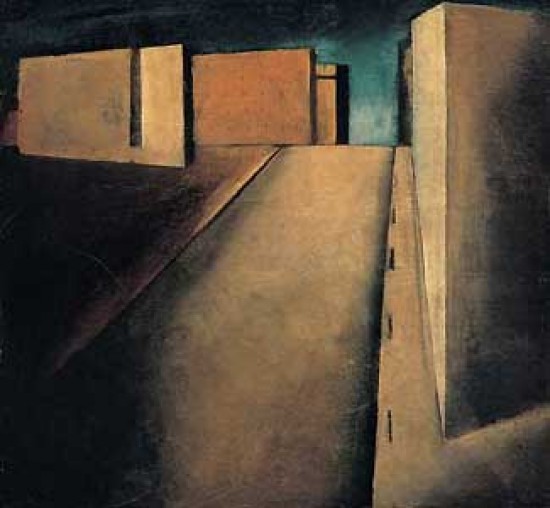 M. Sironi, Sintesi di paesaggio urbano, 1919