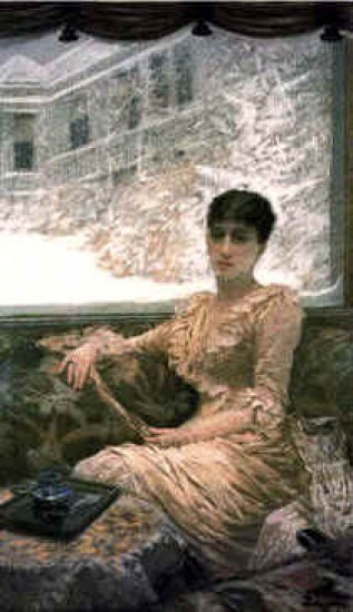 de Nittis. La nevicata