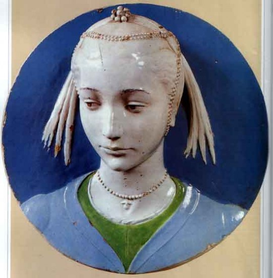 Della Robbia Andrea Ritratto di giovane donna  