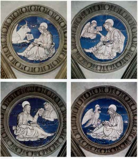 Della Robbia Andrea   Gli Evangelisti  