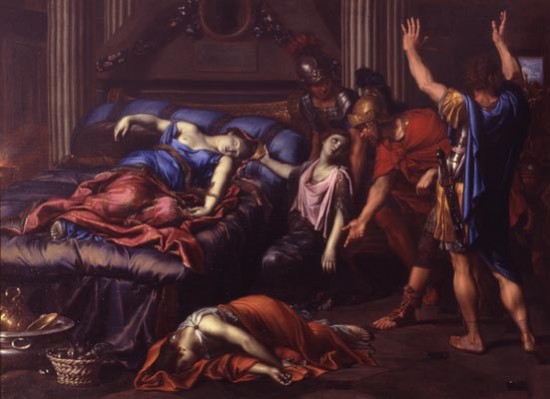 Pierre Mignard La Mort de Cloptre