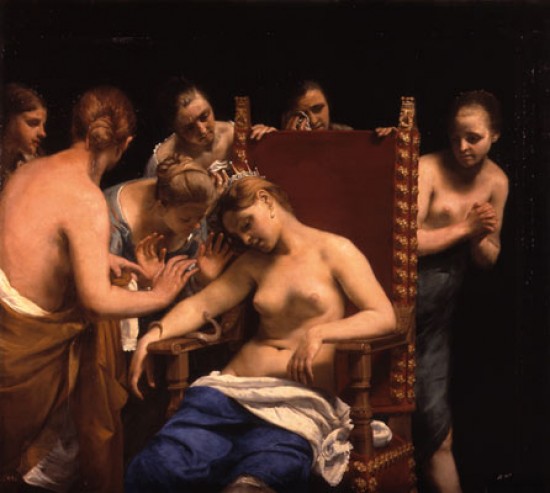 Guido Cagnacci La Mort de Cloptre,