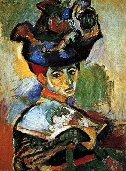 Matisse donna con cappello